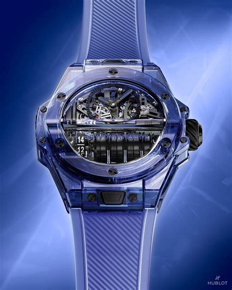 hublot spirit of big bang blue sapphire price|Hublot blue sapphire watch.